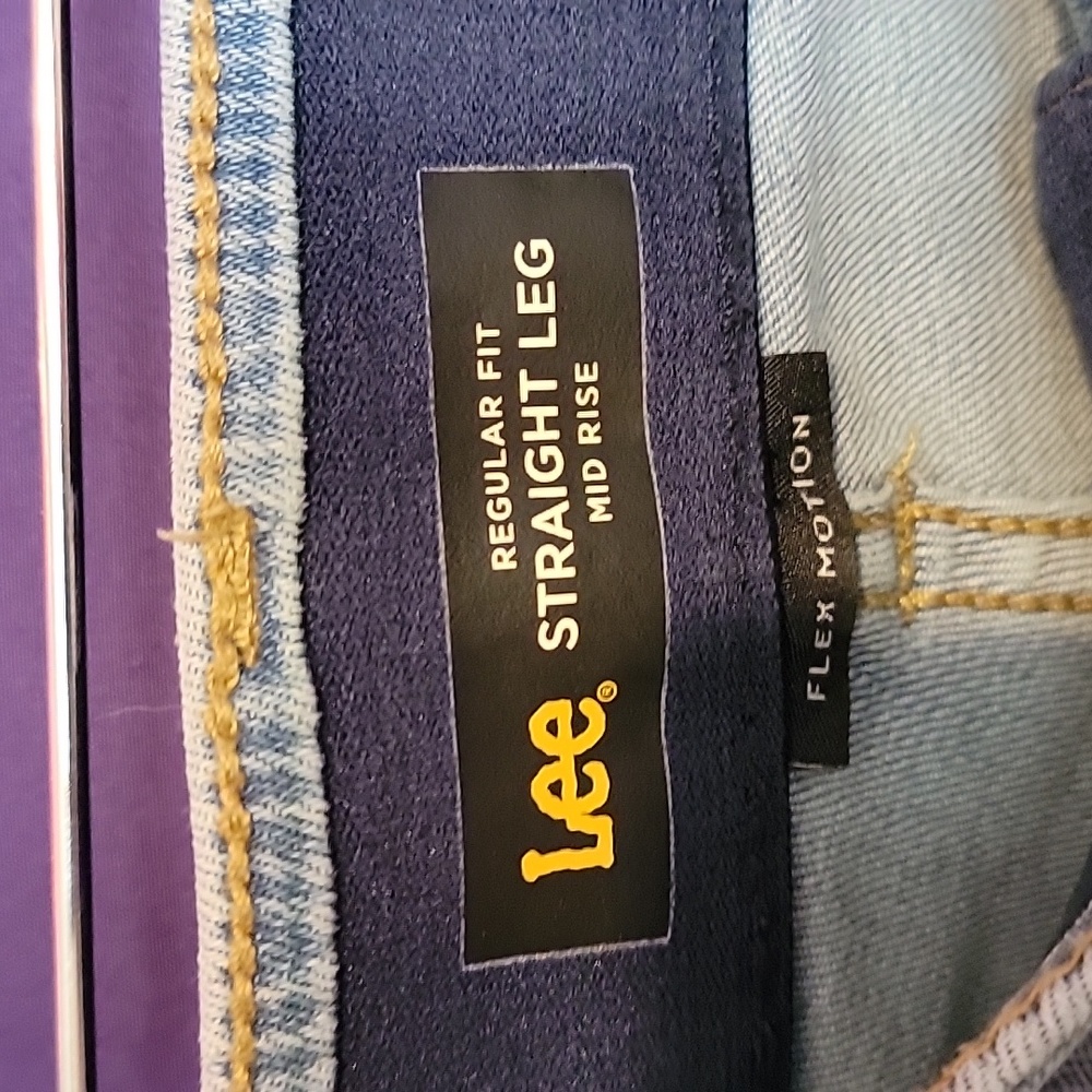 Womens Lee Blue Jeans - Picture 4 of 5